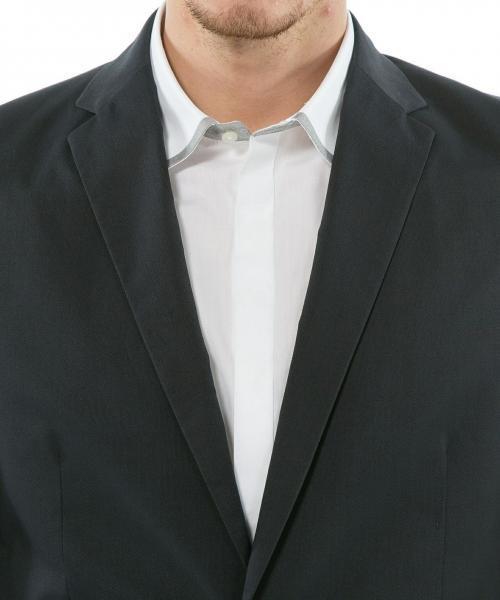 Calvin Klein（カルバン・クライン）の「【ビズスタイル】クリスピーマイクロウェーブ ジャケット（テーラードジャケット・メンズ・ブラック系/ライトグレー系/グレー系・38inch/34inch/40inch/36inch/34/40/36/38）」の17枚目の写真