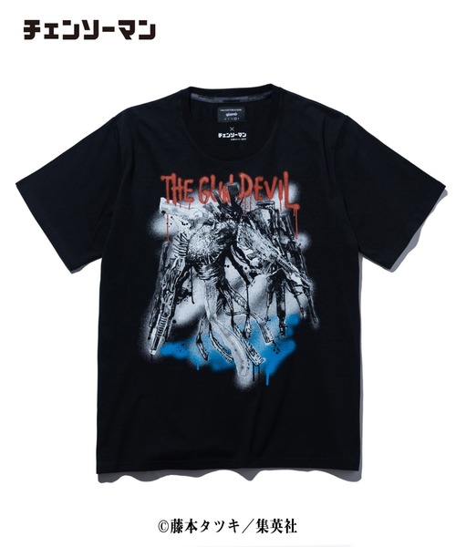 glamb（グラム）の「Gun Devil T / ガンデビルTシャツ【glamb×チェンソーマンコラボレーション】（Tシャツ/カットソー・メンズ・ホワイト/ブラック・1/2/0/4/3）」の7枚目の写真
