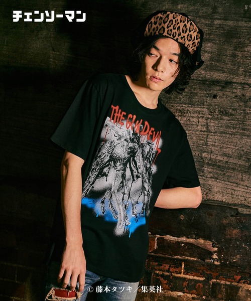 glamb（グラム）の「Gun Devil T / ガンデビルTシャツ【glamb×チェンソーマンコラボレーション】（Tシャツ/カットソー・メンズ・ホワイト/ブラック・1/2/0/4/3）」の8枚目の写真