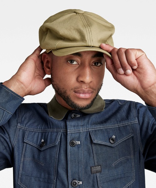 G-STAR（ジースター）の「RIV HAT/キャスケット（キャスケット・メンズ・カーキ・MEDIUM/LARGE）」の9枚目の写真