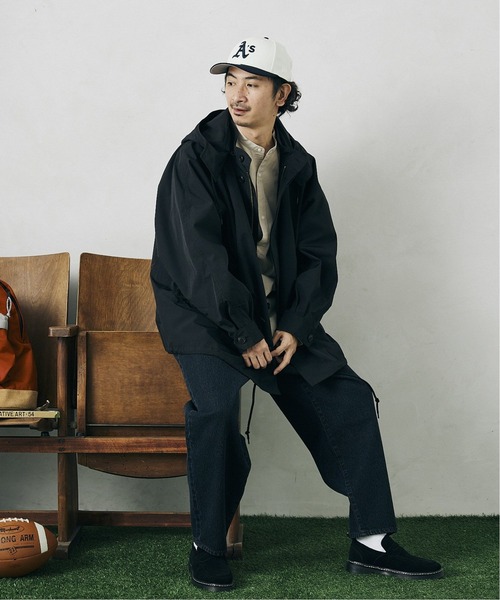 JOURNAL STANDARD relume（ジャーナルスタンダード　レリューム）の「バルーン ワイドデニムパンツ（デニムパンツ・メンズ・ホワイト/ブラック/ネイビー/ブルー・SMALL/MEDIUM/LARGE）」の6枚目の写真