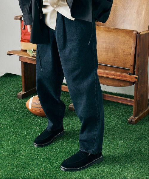 JOURNAL STANDARD relume（ジャーナルスタンダード　レリューム）の「バルーン ワイドデニムパンツ（デニムパンツ・メンズ・ホワイト/ブラック/ネイビー/ブルー・SMALL/MEDIUM/LARGE）」の10枚目の写真