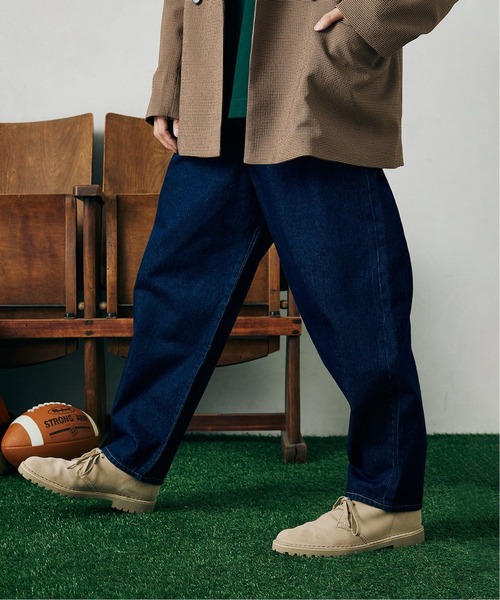 JOURNAL STANDARD relume（ジャーナルスタンダード　レリューム）の「バルーン ワイドデニムパンツ（デニムパンツ・メンズ・ホワイト/ブラック/ネイビー/ブルー・SMALL/MEDIUM/LARGE）」の16枚目の写真