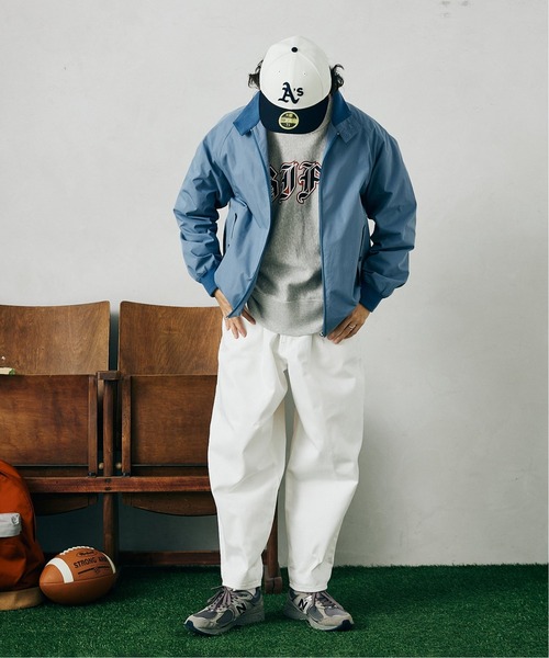 JOURNAL STANDARD relume（ジャーナルスタンダード　レリューム）の「バルーン ワイドデニムパンツ（デニムパンツ・メンズ・ホワイト/ブラック/ネイビー/ブルー・SMALL/MEDIUM/LARGE）」の21枚目の写真