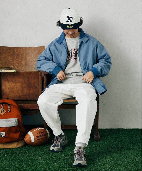 JOURNAL STANDARD relume（ジャーナルスタンダード　レリューム）の「バルーン ワイドデニムパンツ（デニムパンツ・メンズ・ホワイト/ブラック/ネイビー/ブルー・SMALL/MEDIUM/LARGE）」の22枚目の写真