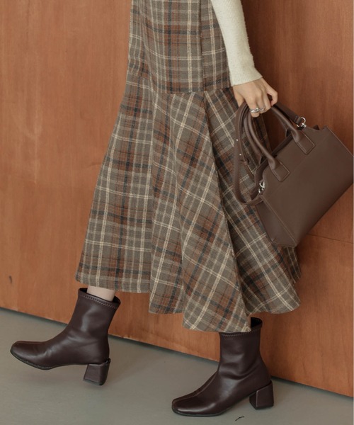 セール】ウール混ジャンパースカート（ジャンパースカート）｜SUGAR