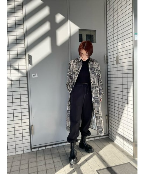 moussy マウジー　ARCHITECTURE SHIRT ドレス MOUSSY ARCHITECTURE SHIRT ドレス BLK -靴＆ファッション通販