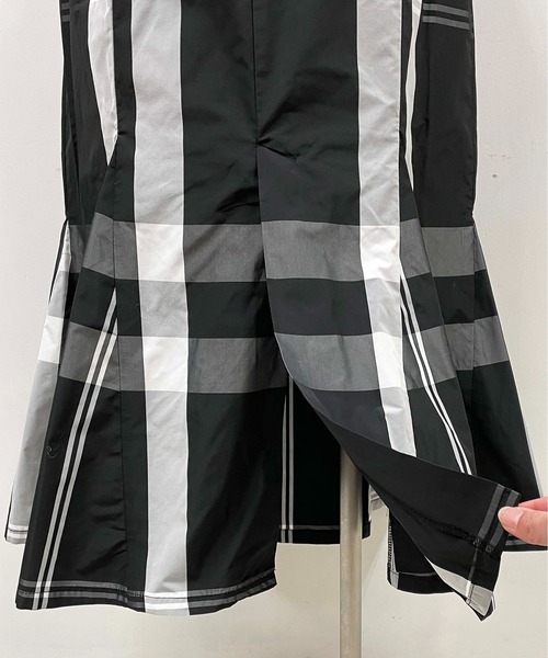 PICCIN（ピッチン）の「チェック柄マーメイドスカート（スカート・レディース・ホワイト/ネイビー/ブラック・M）」の13枚目の写真