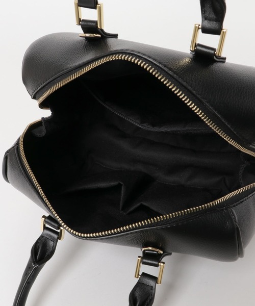 RODE SKO(ロデスコ)の「プレーンボストンバッグ(ボストンバッグ・レディース・ブラック/ダークブラウン・ONE)」の18枚目の写真