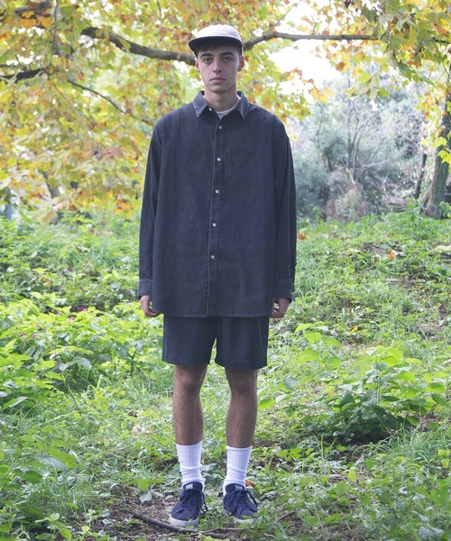 wonderland(ワンダーランド)の「2tuck short pants(その他パンツ・メンズ・ブラック/アイボリー・1/0)」の4枚目の写真