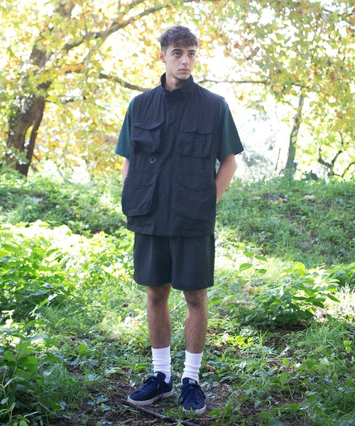 wonderland(ワンダーランド)の「2tuck short pants(その他パンツ・メンズ・ブラック/アイボリー・1/0)」の5枚目の写真