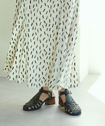 natural couture | ウッドヒールグルカサンダル(サンダル)