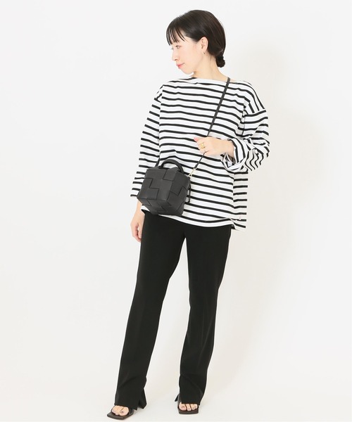 maison-vincent（メゾンヴァンサン）の「【Maison Vincent /メゾン ヴァンサン】1528 soft：バッグ◆（ショルダーバッグ・レディース・ブラック/グレー・FREE）」の3枚目の写真