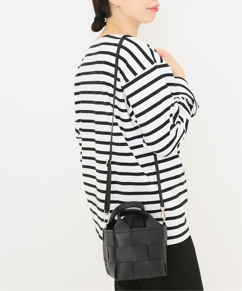 maison-vincent（メゾンヴァンサン）の「【Maison Vincent /メゾン ヴァンサン】1528 soft：バッグ◆（ショルダーバッグ・レディース・ブラック/グレー・FREE）」の5枚目の写真