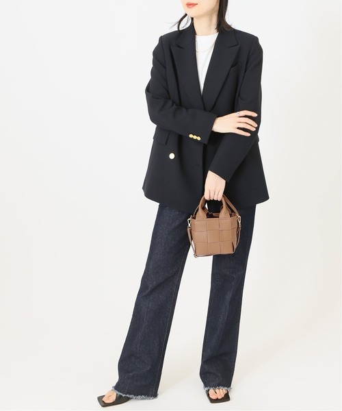 maison-vincent（メゾンヴァンサン）の「【Maison Vincent /メゾン ヴァンサン】1528 soft：バッグ◆（ショルダーバッグ・レディース・ブラック/グレー・FREE）」の9枚目の写真