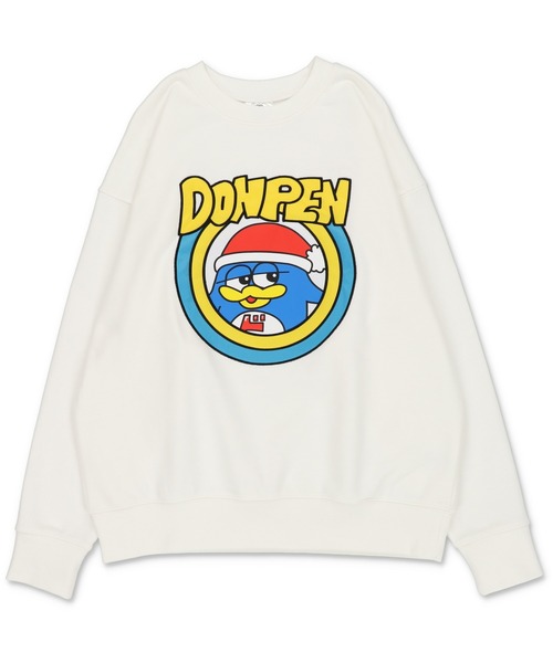SPINNS（スピンズ）の「ドンペンプリントスウェット（スウェット・レディース・オフホワイト/ブラック/ネイビー・ONESIZE）」の7枚目の写真