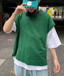 WEGO | WEGO/カラールーズニットベスト(ベスト)