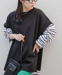 WEGO | WEGO/カラールーズニットベスト(ベスト)
