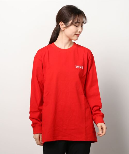 UGG(アグ)の「UGG@mos USバックプリント ロンT(Tシャツ/カットソー・レディース・ホワイト/レッド/ネイビー・L/XL/M)」の8枚目の写真