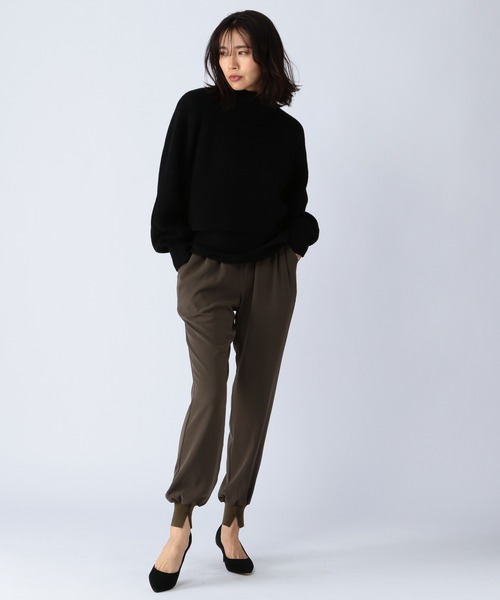 BARNYARDSTORM（バンヤードストーム）の「BARNYARDSTORM / ショートニットアンサンブル（ニット/セーター・レディース・ブラック/オフホワイト/イエロー・FREE）」の19枚目の写真