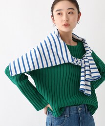 OPAQUE.CLIP | 【OC】オーガニックコットン　ローゲージリブニット(ニット/セーター)