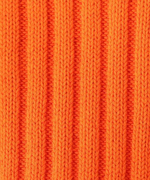 OPAQUE.CLIP（オペークドットクリップ）の「◆【OC】オーガニックコットン　ローゲージリブニット（ニット/セーター・レディース・ブラック系7/ホワイト系その他3/ダークオレンジ/グリーン/ホワイト系・36/38/40）」の17枚目の写真