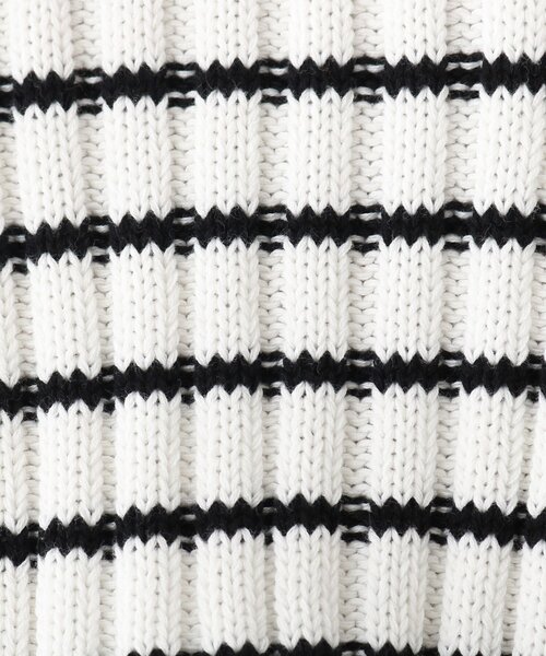 OPAQUE.CLIP（オペークドットクリップ）の「◆【OC】オーガニックコットン　ローゲージリブニット（ニット/セーター・レディース・ブラック系7/ホワイト系その他3/ダークオレンジ/グリーン/ホワイト系・36/38/40）」の20枚目の写真