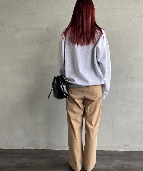 SCREEN STARS（スクリーンスターズ）の「[SCREEN STARS/スクリーンスターズ] ダメージ加工 カレッジロゴプリントクルーネックスウェット（スウェット・レディース・グレー系/グレー系1/グレー系2・M/L）」の17枚目の写真