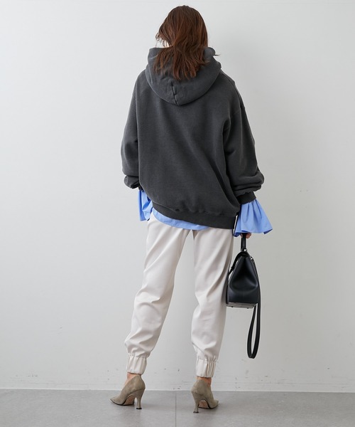 Whim Gazette（ウィムガゼット）の「JOGパンツ（その他パンツ・レディース・ブラック/サックスブルー/ホワイト系その他/グレイッシュベージュ・FREE）」の22枚目の写真