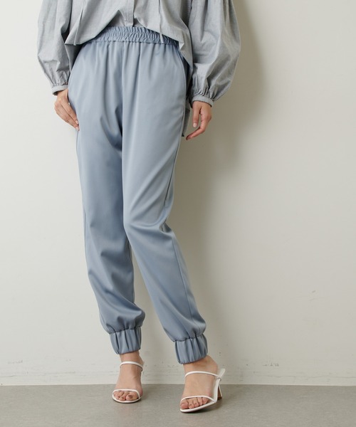 Whim Gazette（ウィムガゼット）の「JOGパンツ（その他パンツ・レディース・ブラック/サックスブルー/ホワイト系その他/グレイッシュベージュ・FREE）」の20枚目の写真