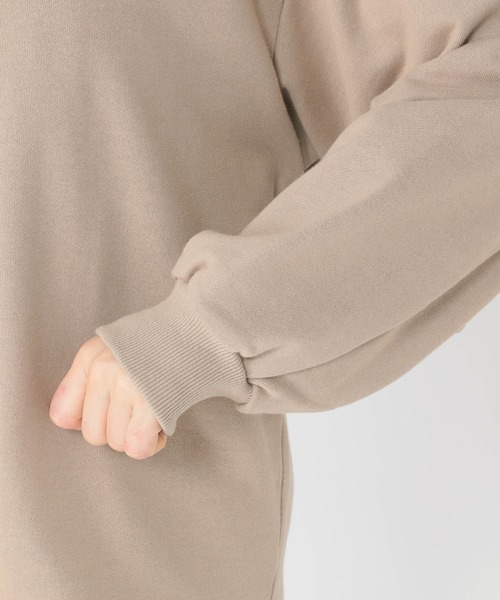 studio CLIP（スタディオクリップ）の「刺繍カレッジ裏毛プルオーバー（スウェット・レディース・モカ/ラベンダー/アイボリー・FREE）」の16枚目の写真