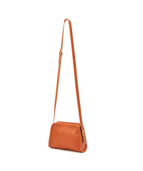 IL BISONTE(イルビゾンテ)の「IL BISONTE / ORIGINAL LEATHER / クロスボディバッグ(ショルダーバッグ・レディース・ダークブラウン/グレー/ナチュラル/グリーン/ライトブラウン/ブラック/オリーブ/ネイビー/レッド/レンガ・FREE)」の21枚目の写真