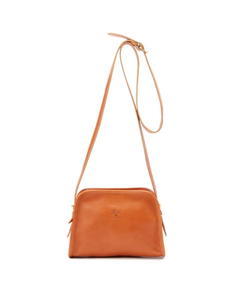 IL BISONTE(イルビゾンテ)の「IL BISONTE / ORIGINAL LEATHER / クロスボディバッグ(ショルダーバッグ・レディース・ダークブラウン/グレー/ナチュラル/グリーン/ライトブラウン/ブラック/オリーブ/ネイビー/レッド/レンガ・FREE)」の19枚目の写真
