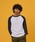 WALLA WALLA SPORT�i���������X�|�[�c�j�́u3/4 BASEBALL TEE 2TONE / 3/4 �x�[�X�{�[��T 2�g�[���iT�V���c/�J�b�g�\�[�j�v�b�z���C�g×�O���[