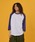 WALLA WALLA SPORT�i���������X�|�[�c�j�́u3/4 BASEBALL TEE 2TONE / 3/4 �x�[�X�{�[��T 2�g�[���iT�V���c/�J�b�g�\�[�j�v�b�z���C�g×�l�C�r�[
