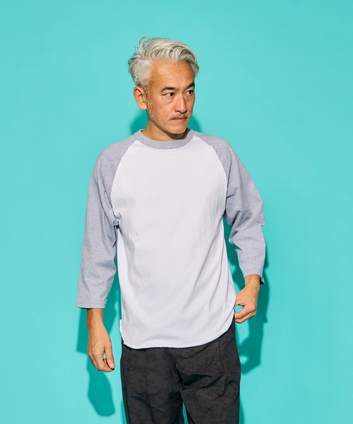 WALLA WALLA SPORT（ワラワラスポーツ）の「3/4 BASEBALL TEE 2TONE