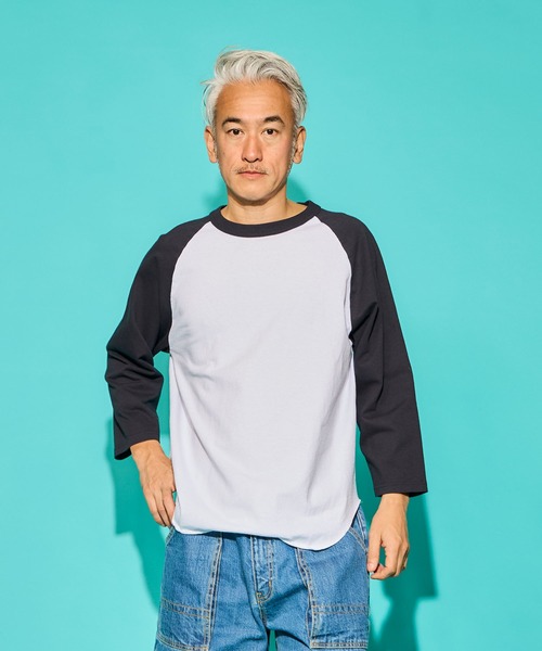 3/4 BASEBALL TEE 2TONE / 3/4 ベースボールT 2トーン（Tシャツ