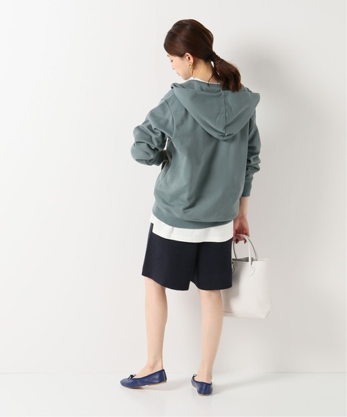 リネンコットンスムースハーフパンツ