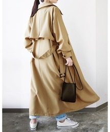 and it_ | ボリュームスリーブトレンチコート(トレンチコート)