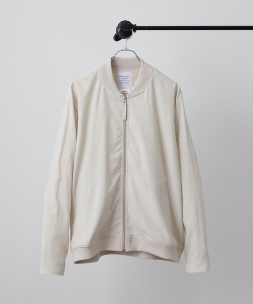 CIAOPANIC TYPY（チャオパニックティピー）の「リネンブレンドMA-1シャウター（MA-1・メンズ・ネイビー/ベージュ系その他・M/L）」の19枚目の写真