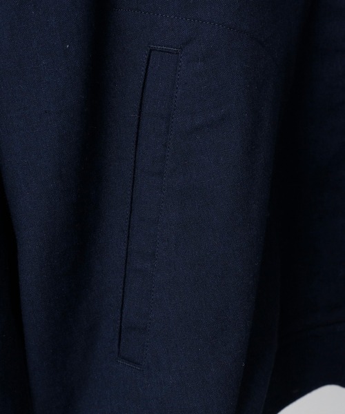 CIAOPANIC TYPY（チャオパニックティピー）の「リネンブレンドMA-1シャウター（MA-1・メンズ・ネイビー/ベージュ系その他・M/L）」の4枚目の写真