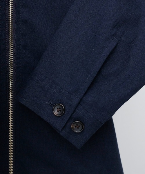 CIAOPANIC TYPY（チャオパニックティピー）の「リネンブレンドMA-1シャウター（MA-1・メンズ・ネイビー/ベージュ系その他・M/L）」の22枚目の写真