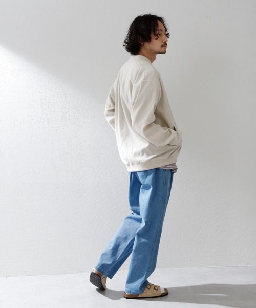 CIAOPANIC TYPY（チャオパニックティピー）の「リネンブレンドMA-1シャウター（MA-1・メンズ・ネイビー/ベージュ系その他・M/L）」の17枚目の写真