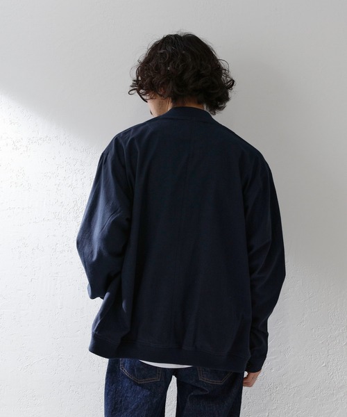 CIAOPANIC TYPY（チャオパニックティピー）の「リネンブレンドMA-1シャウター（MA-1・メンズ・ネイビー/ベージュ系その他・M/L）」の15枚目の写真