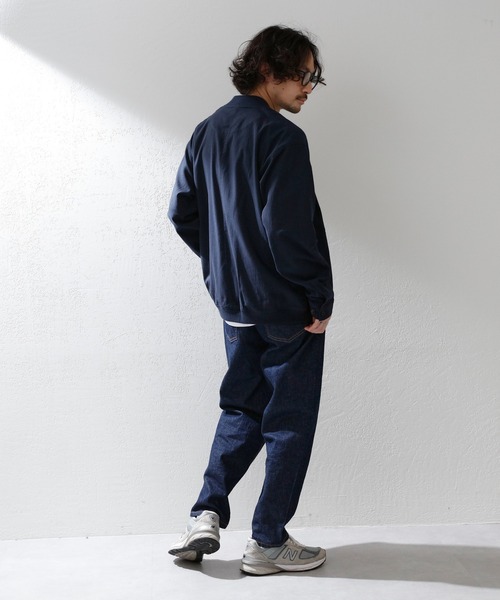 CIAOPANIC TYPY（チャオパニックティピー）の「リネンブレンドMA-1シャウター（MA-1・メンズ・ネイビー/ベージュ系その他・M/L）」の18枚目の写真