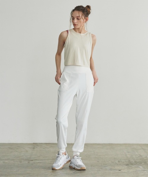 SEA DRESS（シードレス）の「ｽﾎﾟｰﾃｨｼﾞｮｶﾞｰﾊﾟﾝﾂ（その他パンツ・レディース・チャコール/オフホワイト/ライトブラウン・M/L/S）」の4枚目の写真