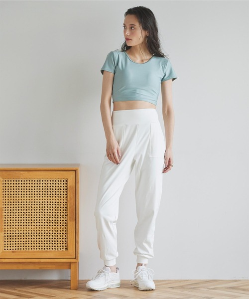 SEA DRESS（シードレス）の「ｽﾎﾟｰﾃｨｼﾞｮｶﾞｰﾊﾟﾝﾂ（その他パンツ・レディース・チャコール/オフホワイト/ライトブラウン・M/L/S）」の11枚目の写真