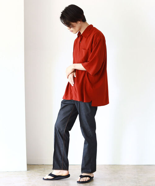 BEAMS（ビームス）の「BEAMS / ECOPET(R) 5ポケット デニムパンツ（デニムパンツ・メンズ・ブラック/ネイビー・SMALL/MEDIUM/LARGE/X-LARGE）」の3枚目の写真