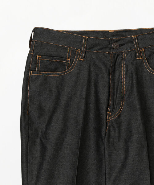 BEAMS（ビームス）の「BEAMS / ECOPET(R) 5ポケット デニムパンツ（デニムパンツ・メンズ・ブラック/ネイビー・SMALL/MEDIUM/LARGE/X-LARGE）」の8枚目の写真