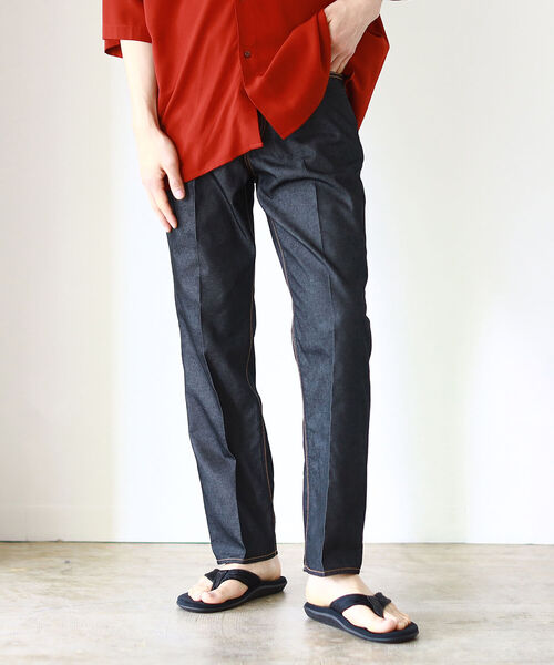 BEAMS（ビームス）の「BEAMS / ECOPET(R) 5ポケット デニムパンツ（デニムパンツ・メンズ・ブラック/ネイビー・SMALL/MEDIUM/LARGE/X-LARGE）」の20枚目の写真